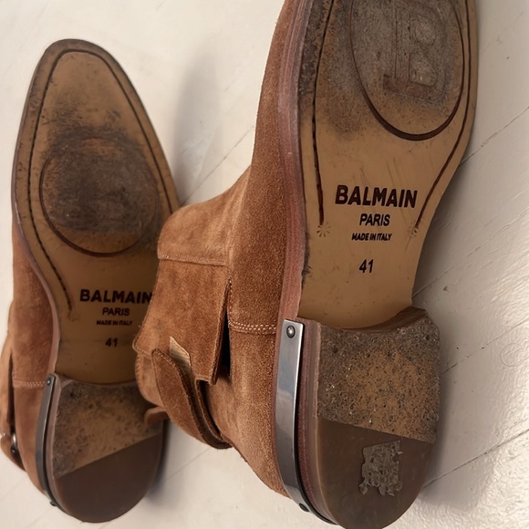 Balmain suede boot, Made in Italy, size 41 - Picture 4 of 4